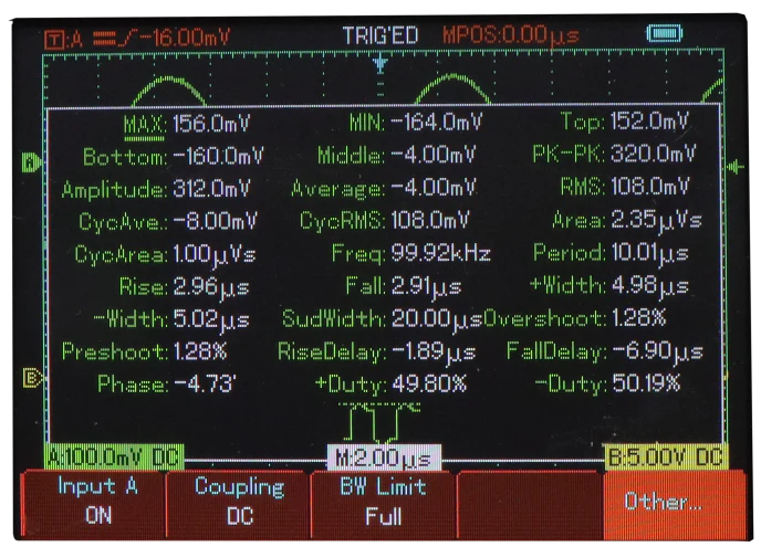 UTD1062C Handheld Oscilloscope - Image 4